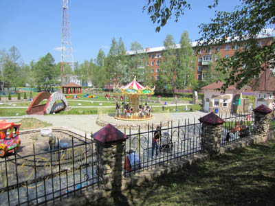 парк для детей в Шаховской 